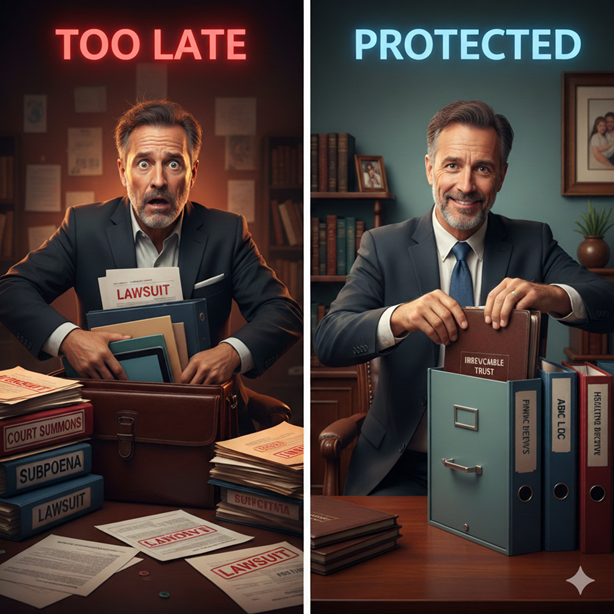 Featured visual for irrevocable trust – Is It Too Late to Protect My Assets…