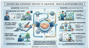 Trustee vs Grantor